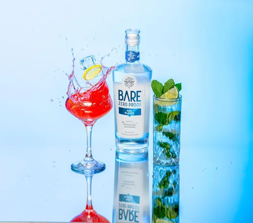 Vista 4 de Bare Zero Proof Alternativa a alcohol sin alcohol – Blanco Style, Mango • Piña • Caña de azúcar (750 mL)