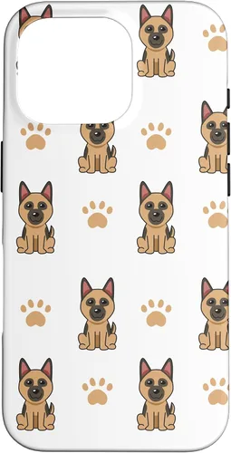 Vista 20 de Funda con diseño de pastor alemán para iPhone 16