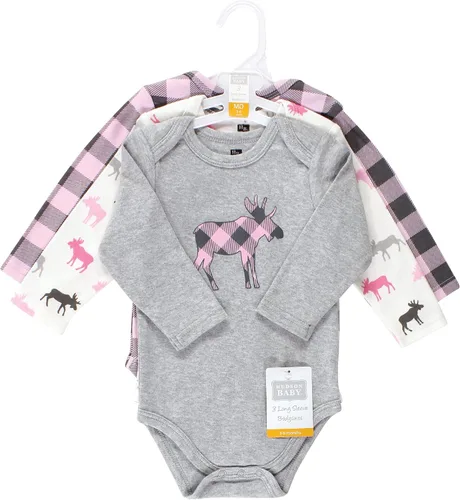 Vista 2 de Hudson Baby - Body de algodón de manga larga para bebé