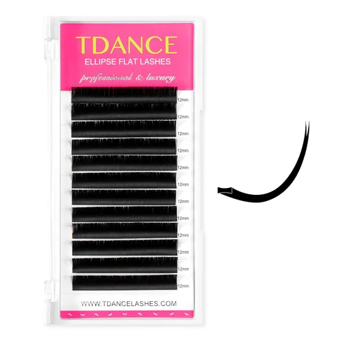 Vista 10 de TDANCE Extensiones de pestañas inferiores color negro súper mate, pestañas inferiores rizadas en J, extensiones de pestañas inferiores de uso