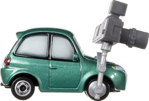 Vista 2 de Disney Cars Dash Boardman, miniatura, juguete coleccionable de automóvil basado en películas de autos, para niños de 3 años en adelante, multicolor