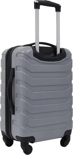 Vista 6 de Wrangler Juego de 4 cubos de equipaje y equipaje Gris y negro Juego de 4 cubos de equipaje y equipaje