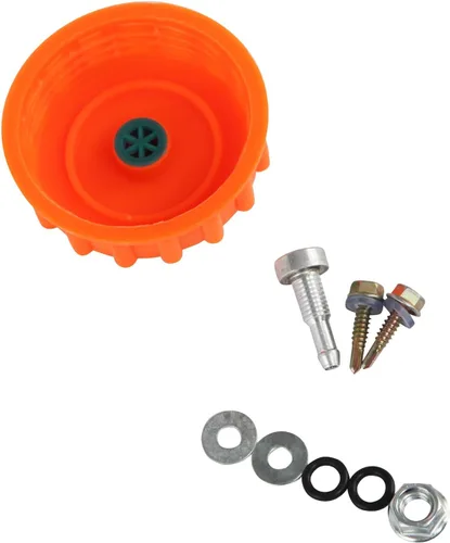 Vista 5 de Tanque de combustible de plástico con calentador diésel, tanque de aceite, caja de agua, contenedor (2.5L-0.66Gallones)