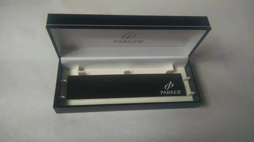 Vista 5 de Juego de 2 cajas de regalo vacías Parker Luxury Black Pen Box
