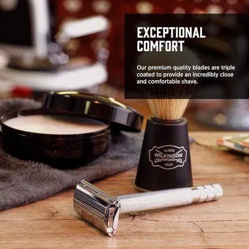 Vista 4 de Wilkinson Sword - Recambios de hoja de afeitar de doble filo para hombre, 5