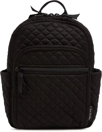 Vista 19 de Vera Bradley - Mochila pequeña de algodón para mujer Negro