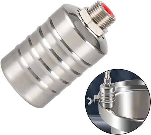 Vista 4 de Stainless Steel Automatic Water Level Controller with Float Valve for Tank, 304 SS Construction, Reliable Inflow Regulation for Garden, Kitchen