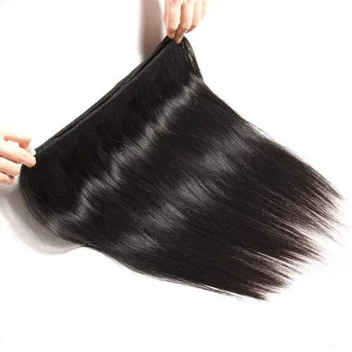 Vista 24 de Beauty Forever Yaki - Extensiones de cabello humano virgen mongol sin procesar, grado 12A, 3 paquetes de cabello humano virgen mongol sin procesar
