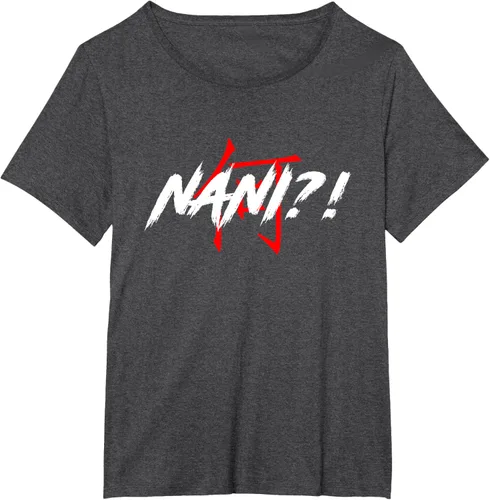 Vista 30 de Nani Meme Anime Japanese Camiseta, Negro, S