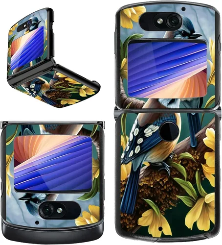 Vista 29 de Rossy Funda para Motorola Razr Plus 2023 para Moto Razr+ 2023 con patrón de niña africana para mujeres y hombres, ultra delgada, ligera