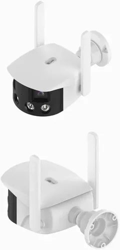 Vista 6 de Cámara de seguridad WiFi de doble lente de 4MP de 180° EE. UU.
