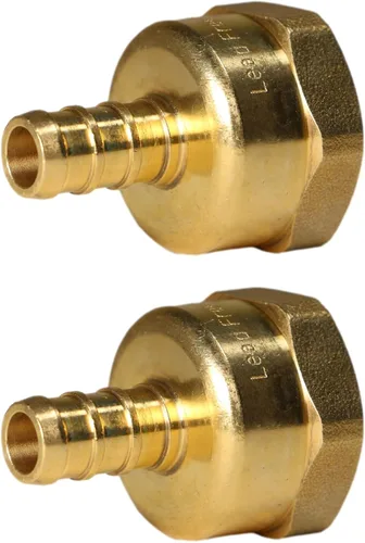 Vista 27 de XFITTING 1 pulgada Pex x 1 pulgada Adaptador Femenino NPT, 23-4-3=2X, 2 Piezas