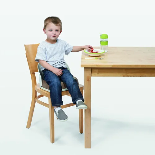 Vista 2 de Asiento elevador con correas para niños de Oxo Tot , Gris