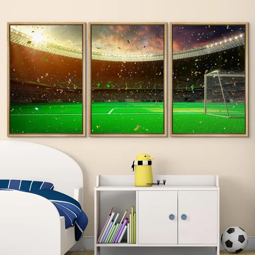 Vista 455 de wall26 Lienzo enmarcado para pared, juego de arte de primer plano, detalles de costuras de béisbol, atletas deportivos, fotografía, moderno