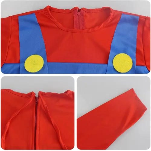 Vista 2 de Nerzeogi Disfraz de cosplay para niños, disfraz de Hermanos para Halloween