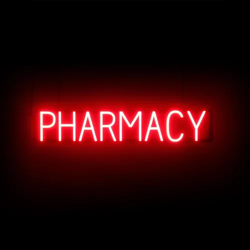Vista 32 de SpellBrite LED Neon ER Sign for Business - Blue, 9" x 6" Azul