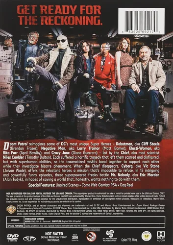 Vista 2 de Doom Patrol The Complete First Season DVD