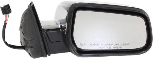 Vista 112 de Kool Vue - Espejo calefactable eléctrico para el lado del pasajero para Chevrolet Trailblazer GMC Envoy 2002-2009 plegado manual con luz de señal