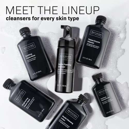 Vista 7 de Revision Skincare Loción limpiadora suave, limpiador cremoso que elimina el maquillaje, la suciedad y los desechos sin alterar el delicado