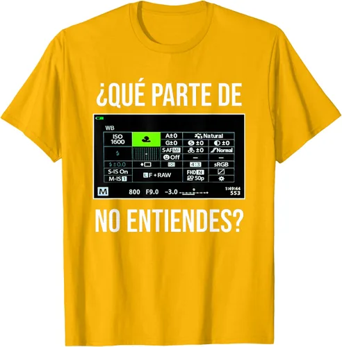 Vista 6 de ¿Qué Parte de la cámara no entiendes? Camiseta
