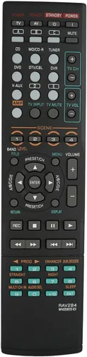 Vista 4 de Control remoto genérico reemplazado para RAV284 RAV-284 WN05820 EX RXV563BL RX-V563BL RXV563 RX-V563 RX-V659 RXV659 para receptor de sistema Yamaha