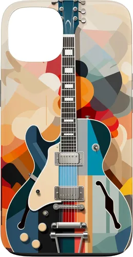 Vista 7 de Electric Guitar Abstract Art Cover Phone Case for iPhone 17