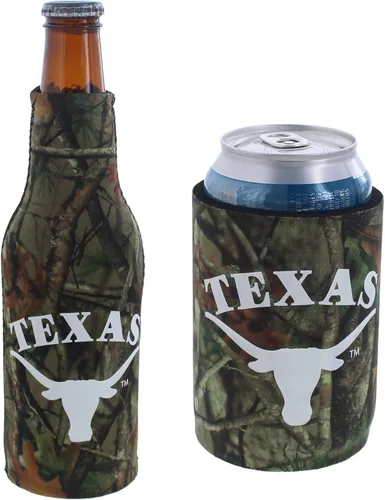Vista 69 de College Team Color Logo Can & Bottle Holder Insulator Beverage Cooler Set