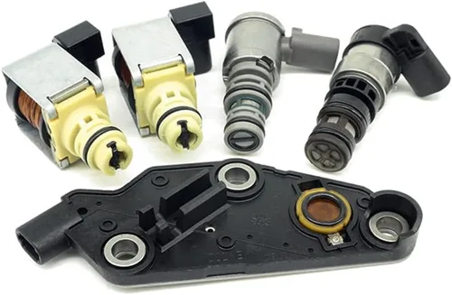 Vista 3 de Juego de solenoides de transmisión 4T65E con interruptor de presión colector compatible con Buick Chevrolet Pontiac
