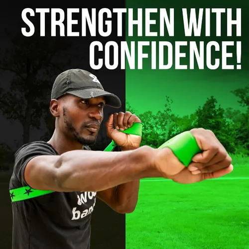 Vista 8 de Two8 Bands Multi Loop Resistance Band for Working Out - Home Gym Loop Resistance Bands for Women & Men, Athletic Rehab Equipment Workout Loops