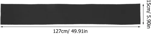 Vista 2 de PU Leather Piano Keyboard Protective Cover Waterproof Dust Protector Breathable Oil Resistant Surface, Smooth Fine Texture, Solid Color Design, for