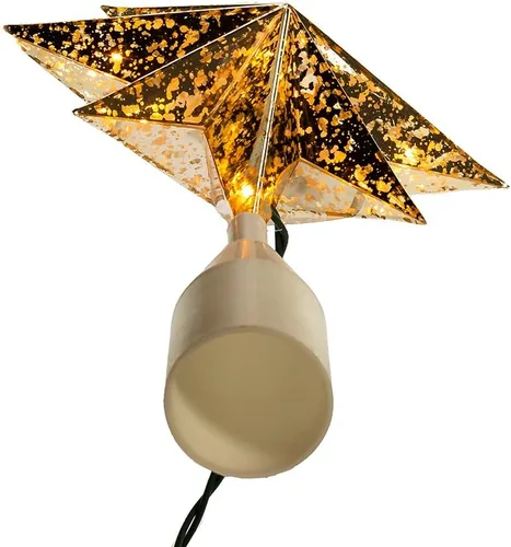 Vista 7 de Kurt Adler UL 10 Luz Dorado Estrella de Belén Adorno para Árbol