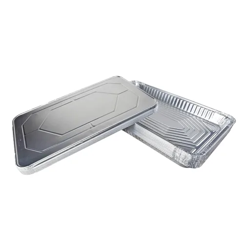 Vista 9 de IDL Packaging Sartenes de aluminio de tamaño completo para mesa de vapor, profundos, 21 x 13 x 3 pulgadas (paquete de 25) - Sartén desechable
