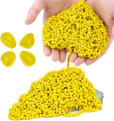 Vista 14 de Más de 300 masillas de ferrita originales de color negro, piedras sensoriales, para adultos para aliviar el estrés y el escritorio, artículos