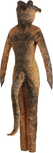 Vista 7 de Disfraz de dinosaurio mortal para mujer