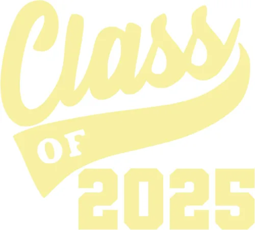 Vista 16 de Adhesivo de graduación para planchar en la clase de 2025, calcomanía para camiseta de secundaria universitaria, parche de graduación HTV