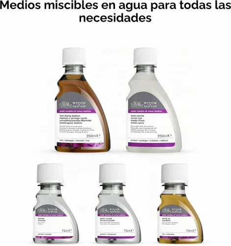 Vista 7 de Winsor & Newton Artisan aceite de secado rápido, soluble en agua, para artesanos, botella de 75 ml Pintura Artesanal Medio