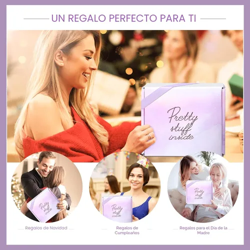 Vista 7 de Regalos para mujeres, cestas de regalo de spa para mujeres, regalos de Navidad, cumpleaños, lavanda, juegos de baño y cuerpo, regalos para el día