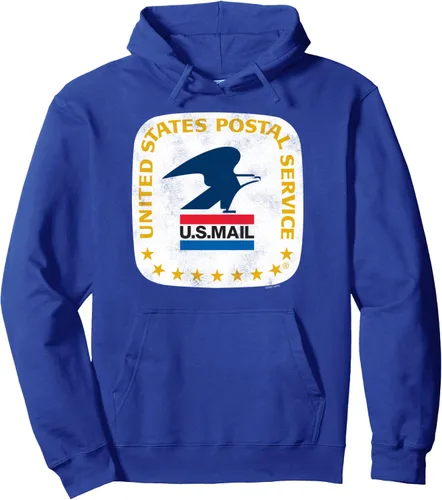Vista 4 de USPS - Sudadera con capucha Loewy Seal