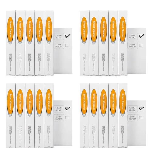 Vista 18 de 1 pc limpiador de fibra óptica Herramientas de fibra óptica Cleaing Pen para LC/MU 0.049 in Conector Más de 800 Limpia la cara del extremo