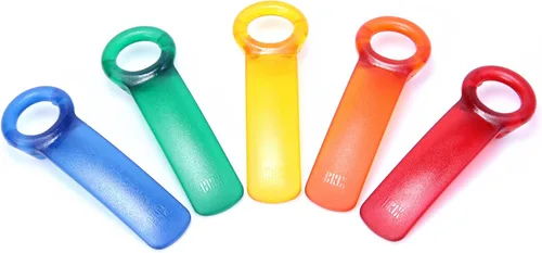Vista 9 de Brix Abridor de tarros original, ideal para niños, artritis y túnel carpiano, varios colores esmerilados (el color puede variar) paquete de 1