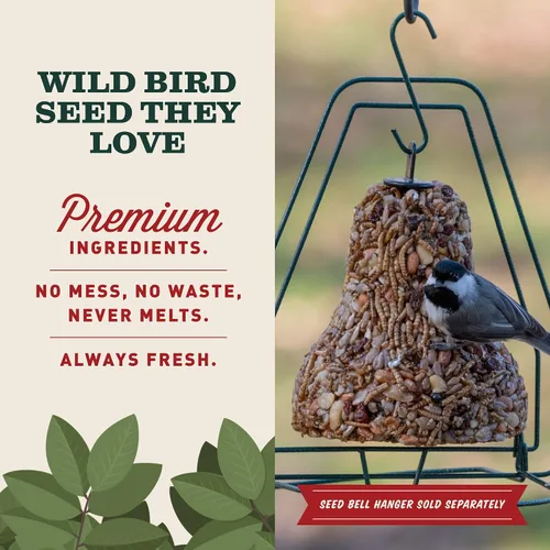 Vista 3 de Mr. Bird Bugs, Nuts & Fruit Campana de semillas de aves silvestres, paquete de 2, 12.5 onzas