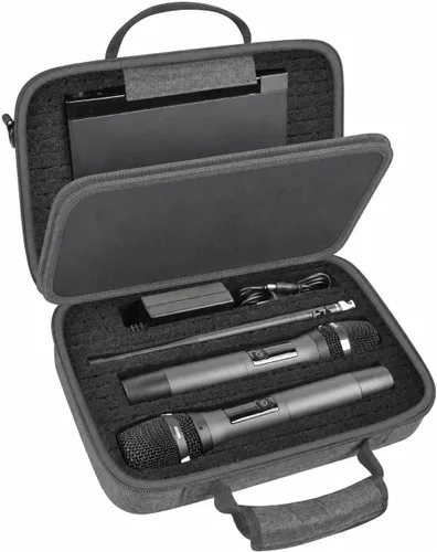 Vista 9 de ANKHOH - Funda de micrófono para sistemas de micrófono inalámbrico JBL Negro