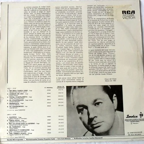 Vista 2 de TODO TROILO EN LA CASA VICTOR VOL II-CAUTIVO-CORDON DE ORO- RCA 1985 VG++EXCELL