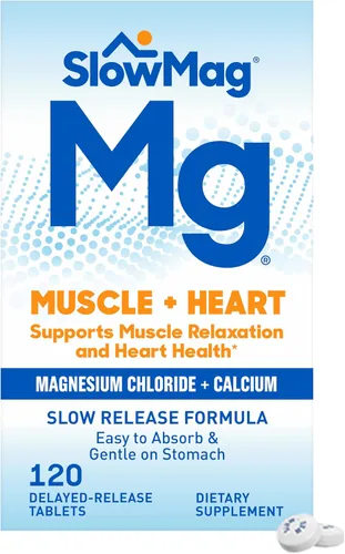 Vista 5 de Jarrow Formulas Ultra Strength Metil B-12 5000 mcg y metil folato 800 mcg + músculo P-5-P y SlowMag + cloruro de magnesio cardíaco con suplemento