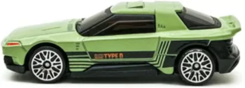 Vista 3 de Hot Wheels Hako Tipo D, Serie HW J-Imports, Coche fundido a troquel blanco, escala 1:64