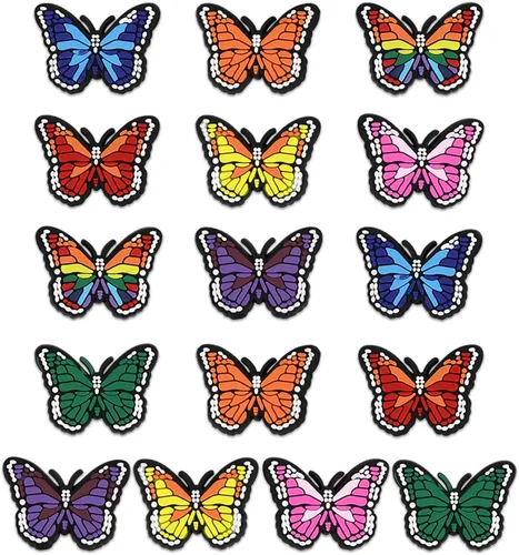 Vista 10 de CUNUEN Cute Charms for Clogs Shoe Decoration Deportes 3D