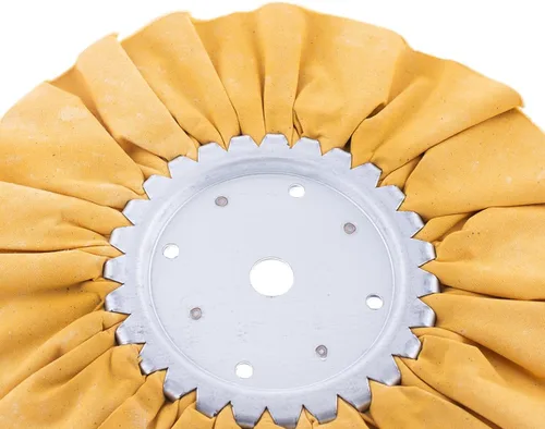 Vista 5 de United Pacific & Keystone Polishing 90030 Pulidor de vías respiratorias tratado amarillo de 10 pulgadas – Cenador de 5/8 pulgadas y 1/2 pulgadas