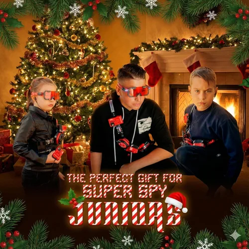 Vista 3 de STICKY LIL FINGERS SuperSpies Secret Agent Spymaster Kit - Spy Gear Ninja Juguetes y artilugios para niños de 8 a 12 años Kit de detective