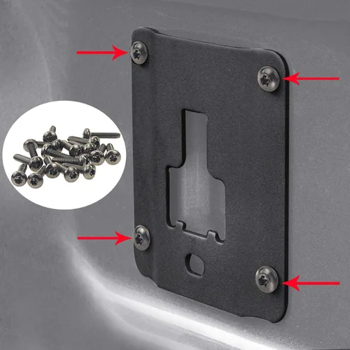 Vista 3 de 16 unids/set tornillos antirrobo reemplazo de Ford FL3Z-9928408-AB Camión Cama Carga Amarre Soportes para Ford 2015-2018 F150 f250 f350 y Raptor Bed