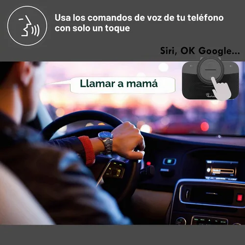 Vista 3 de Altavoz de coche B-PRO 2B Kit manos libres, 6W Hi-Fi Altavoces, con Bluetooth Automático Multipunto Conexión Teléfono Celular